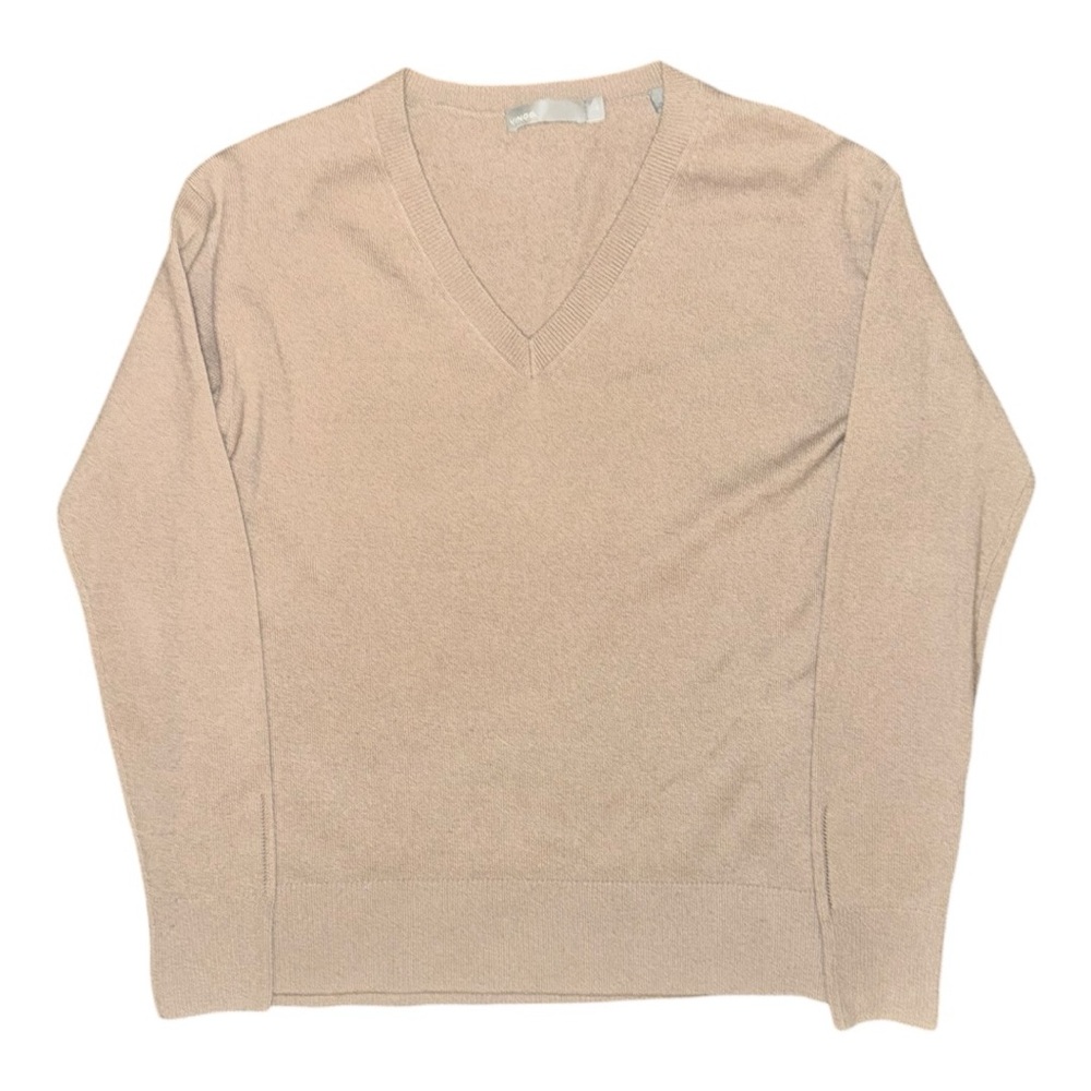 Vince Women’s Wool/Cashmere V-Neck Sweater in Tan Size XS EUC